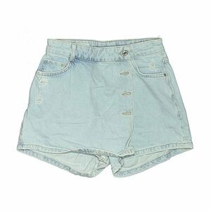Zara Light Blue Denim Skort